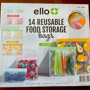Ello Reusable Food Storage Bags